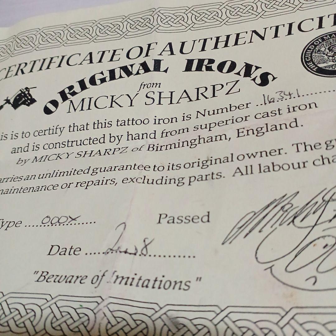 お値引き中 MICKYSHARPZ BURST タトゥーマシン 刺青 バースト