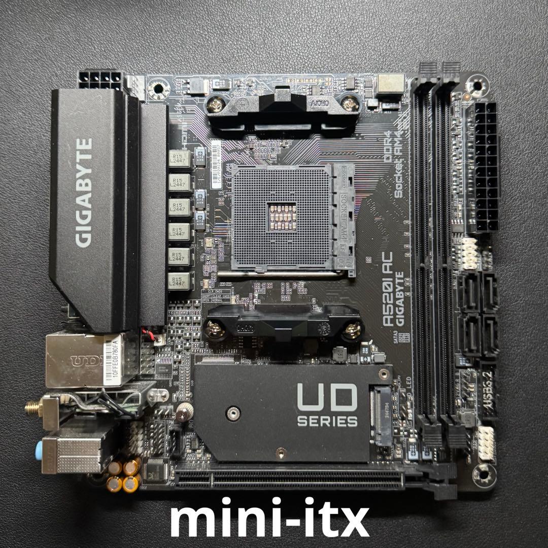 GIGABYTE A520I AC マザーボード　itx