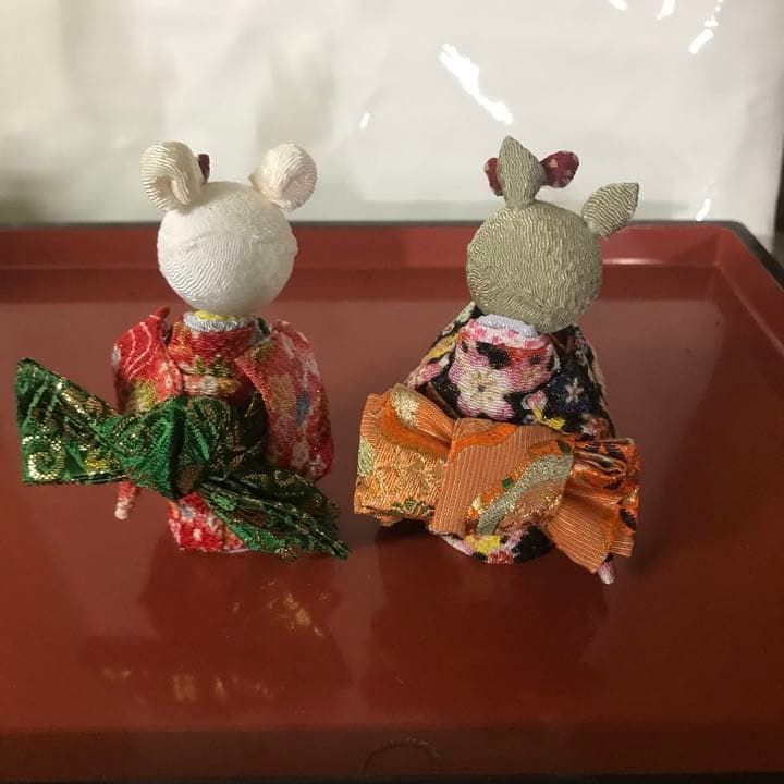 ちりめん細工　ねずみの嫁入りオーダー受付中