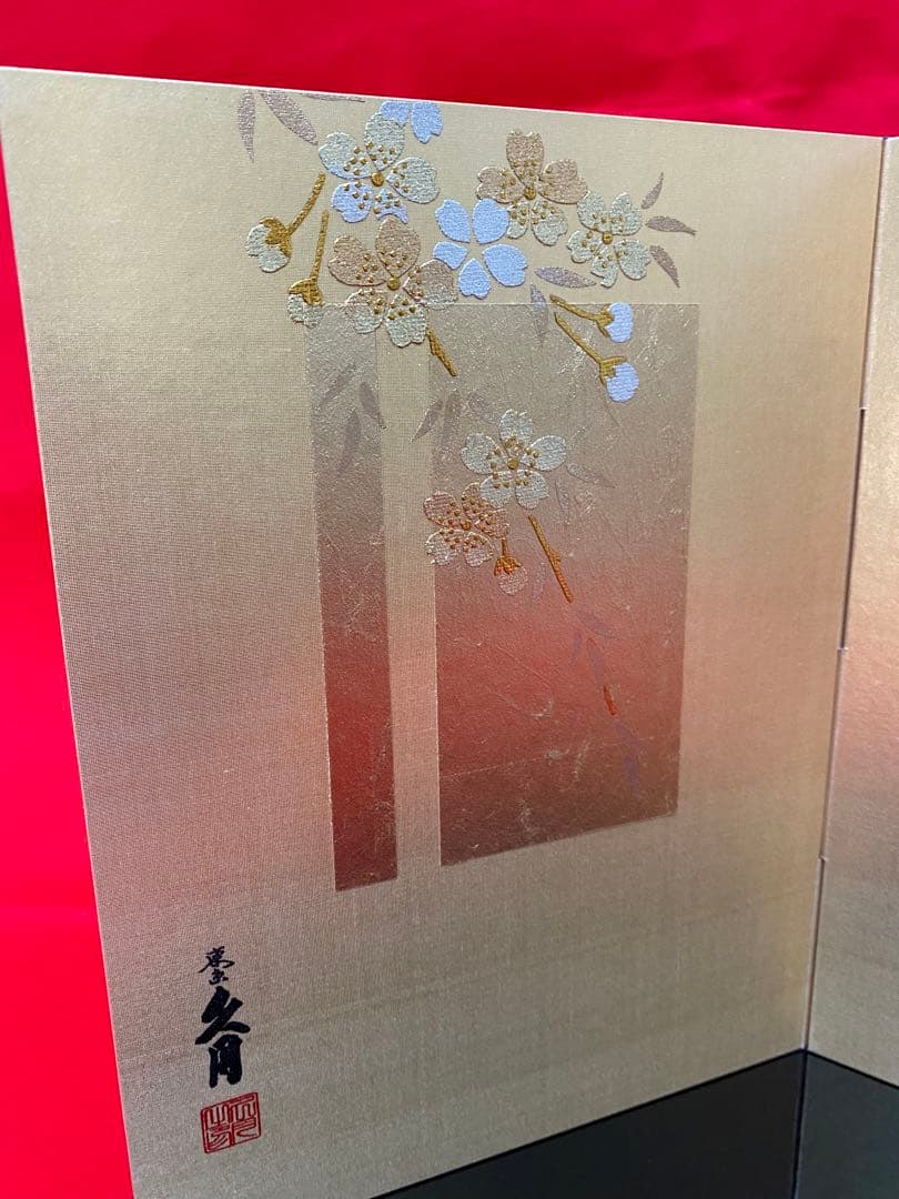 東京久月　木目込人形　ほのか立ち親王飾り・頭　杉田明十志　原作・木目込　新井久夫