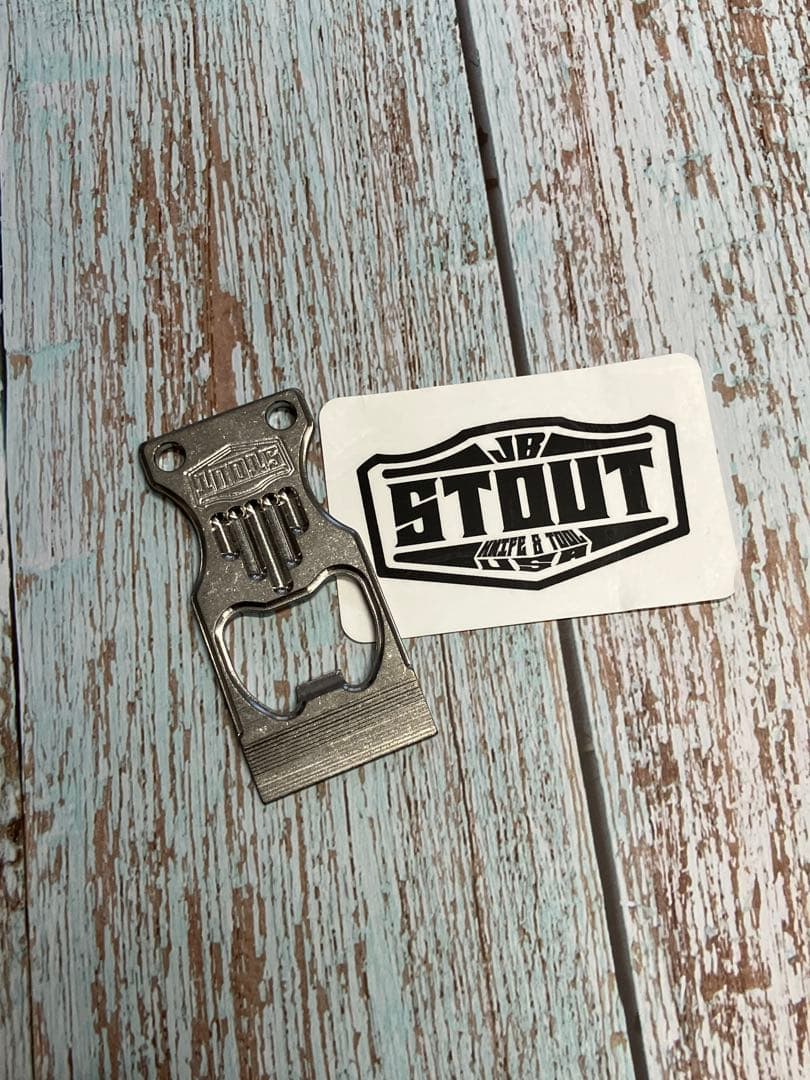 JB Stout チタン EDCプライバー＆栓抜き KYCKS限定