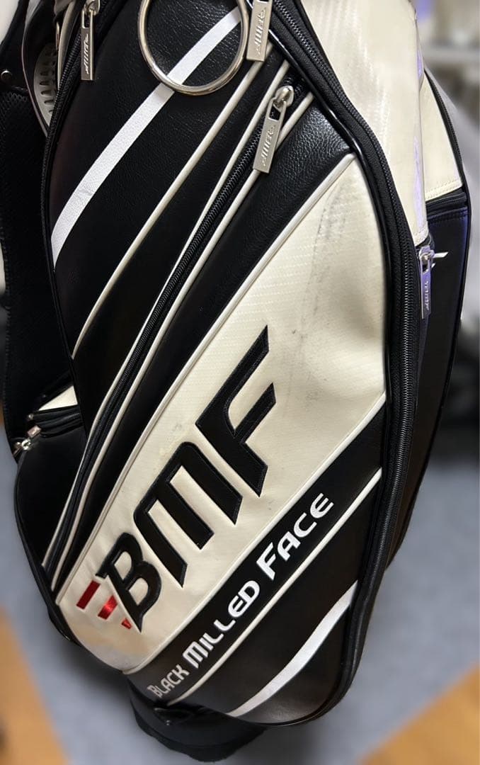 BMF ブラックミルフィーユ キャディーバッグとクラブセット　パター付き