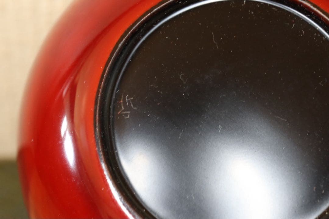 中村宗哲作 千瓢蒔絵大棗 宗完 書付 花押 共箱