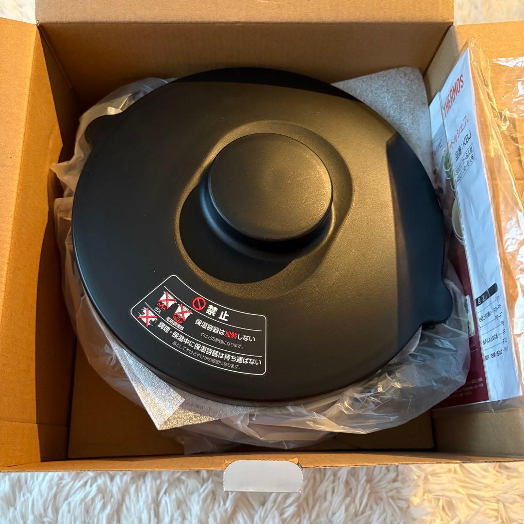 【新品・未使用✨】THERMOS 真空保温調理器　シャトルシェフ2.8L レッド