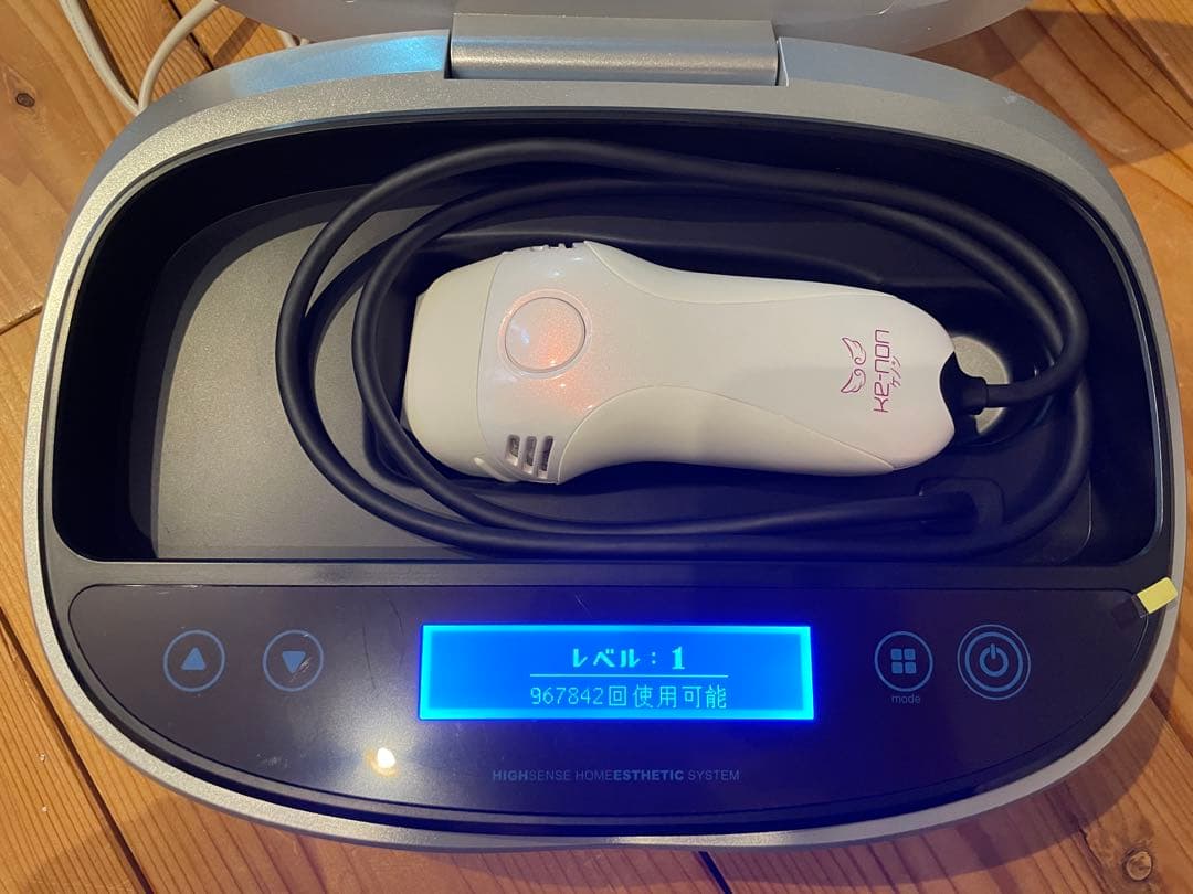 【美品】値下げ可 ver8.0 NIPL2080 ケノン脱毛器 カートリッジ付