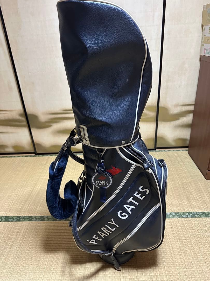 パーリーゲイツ/PEARLY GATES /ゴルフキャディバック　ヘッドカバー付