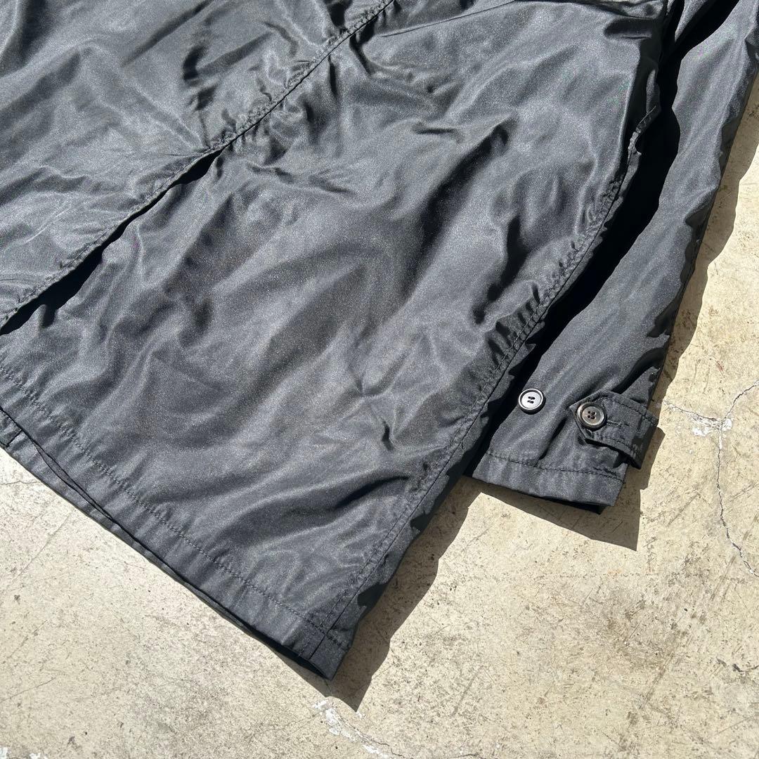 90s PRADA ナイロンコート ロングコート 99aw