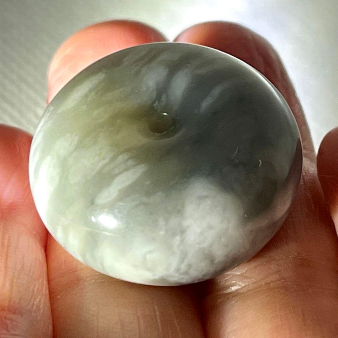 高品質 和田玉 帯状青花 彫刻 軟玉 ネフライト 平安扣 ペンダント 財運 魔除