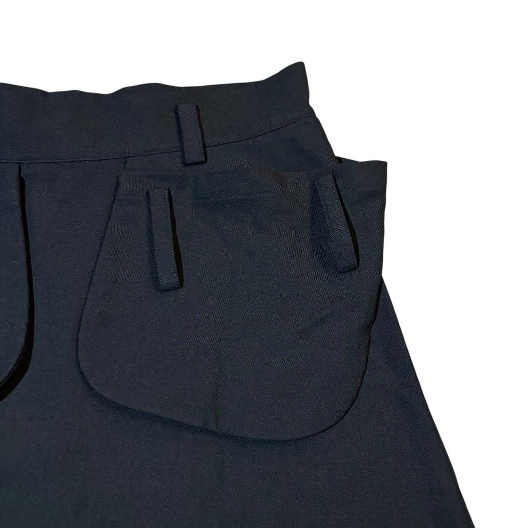 LIMI feu ビッグポケットスカート ウール ワイド リミフゥ ヨウジ