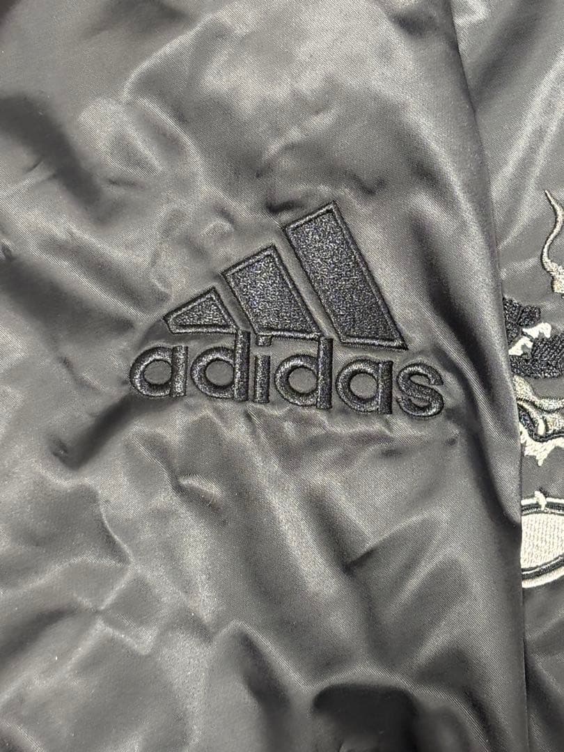adidas ALL BLACKS スカジャン ブラック