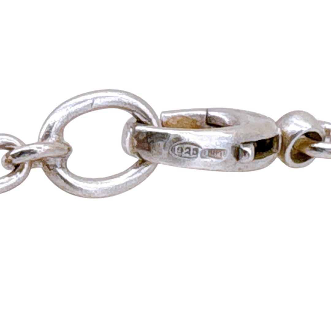 【美品】正規品　グッチ　インターロッキング　シルバーチェーンネックレスAg925