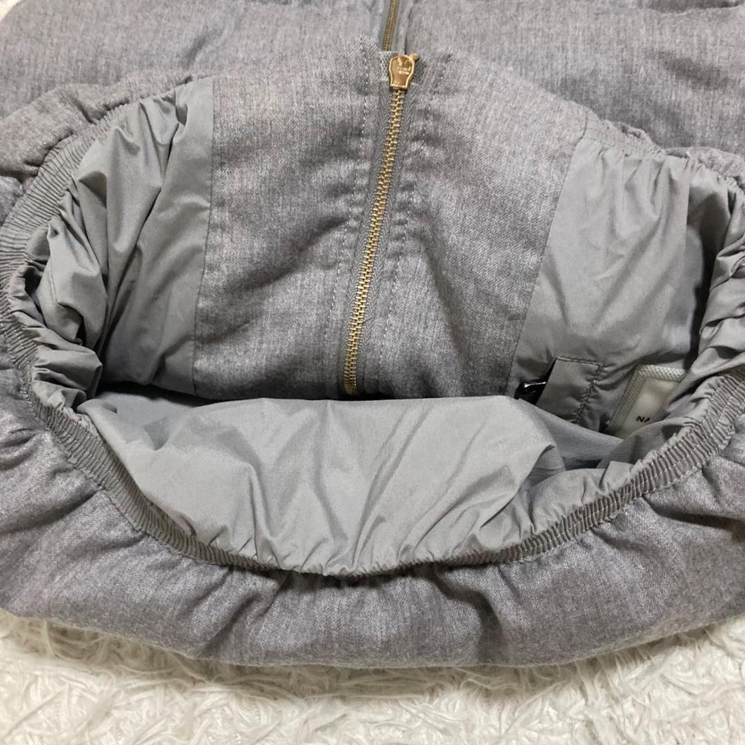 14098タトラス ルセラ ファー ダウンベスト グレー LTA184572 S