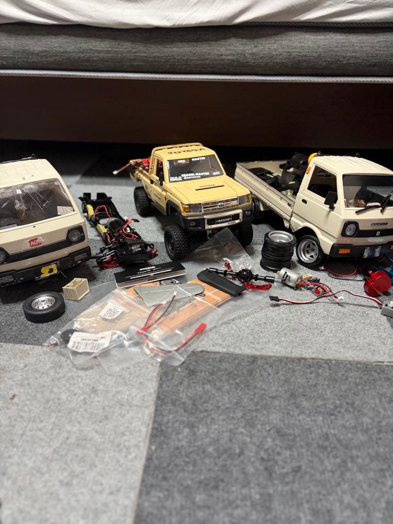 WPL車両 4台セットまとめ売りおまけ大量ジャンク