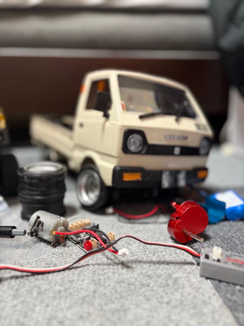 WPL車両 4台セットまとめ売りおまけ大量ジャンク