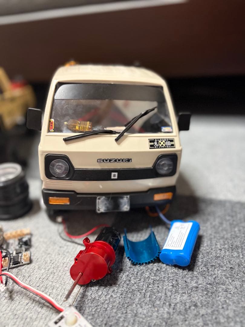 WPL車両 4台セットまとめ売りおまけ大量ジャンク