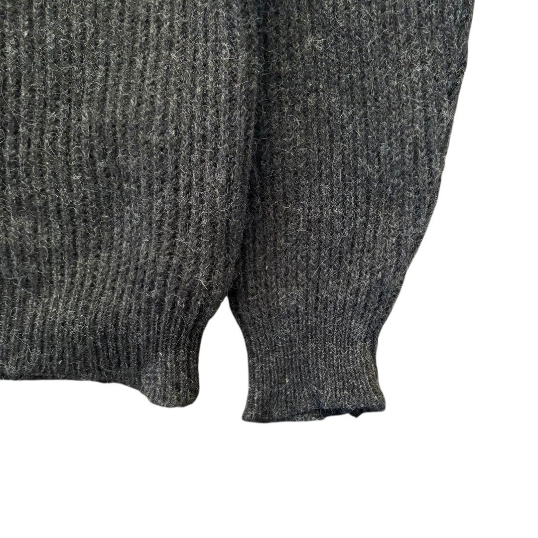 80s USA製　エルエルビーン　ドライバーズニット　アルパカ混ヴィンテージ美品