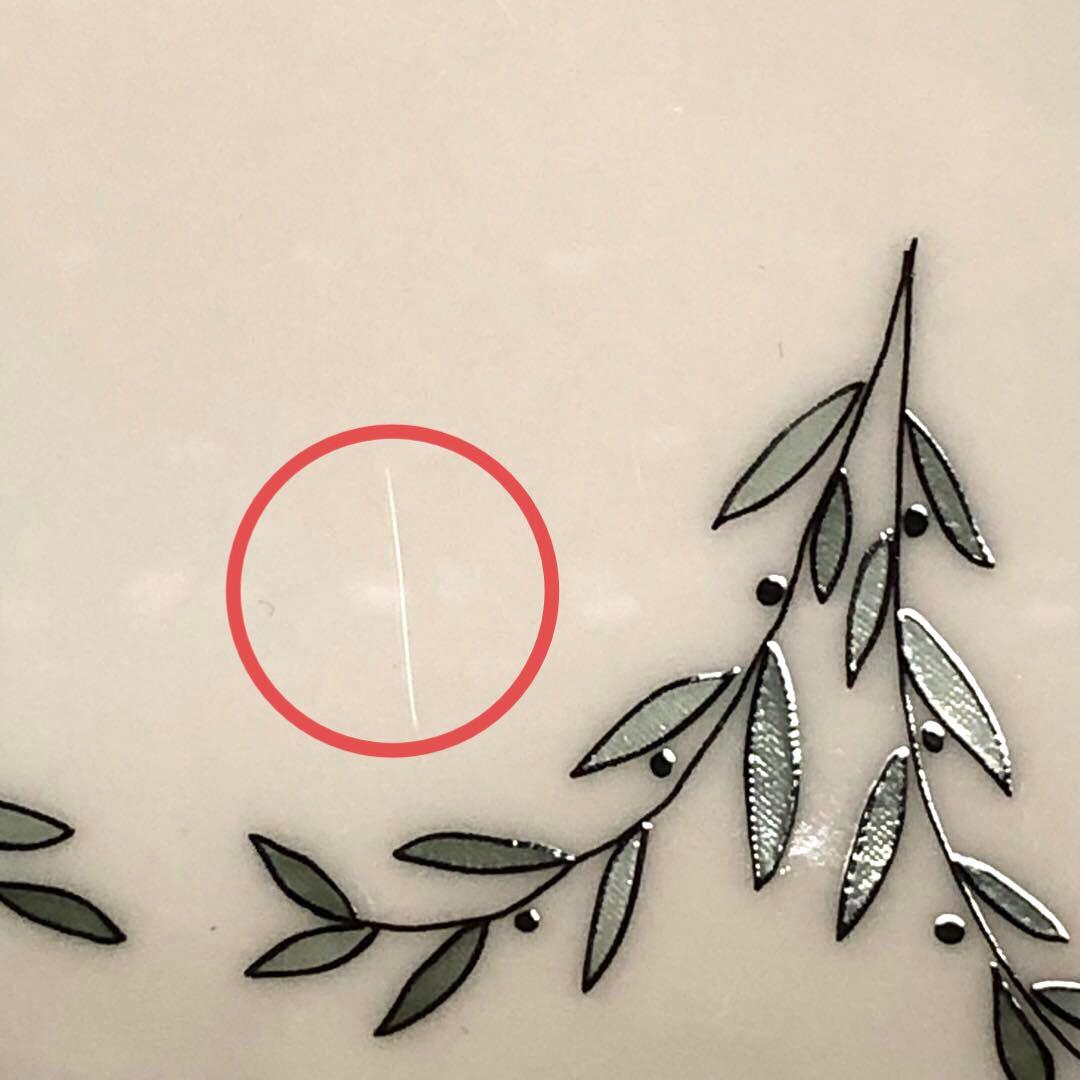 リチャードジノリ　スクエアプレート　オリーヴァ　ミナペルホネンコラボ