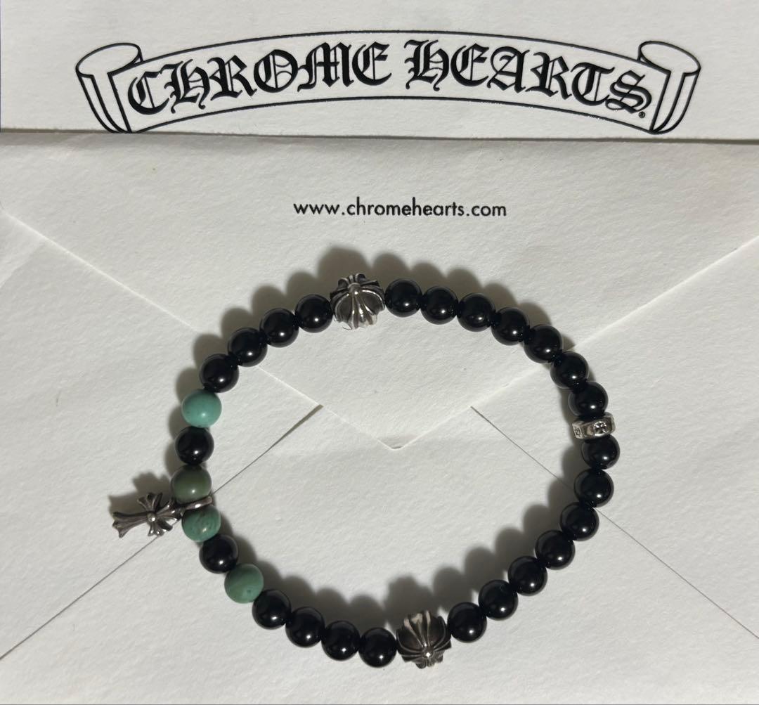 6mm BEAD STACK CH CROSS スタックCHクロス ビーズブレス