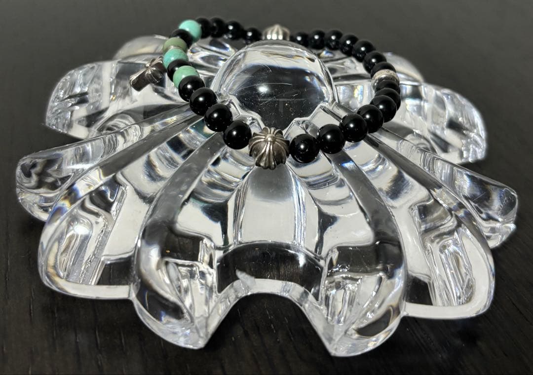 6mm BEAD STACK CH CROSS スタックCHクロス ビーズブレス