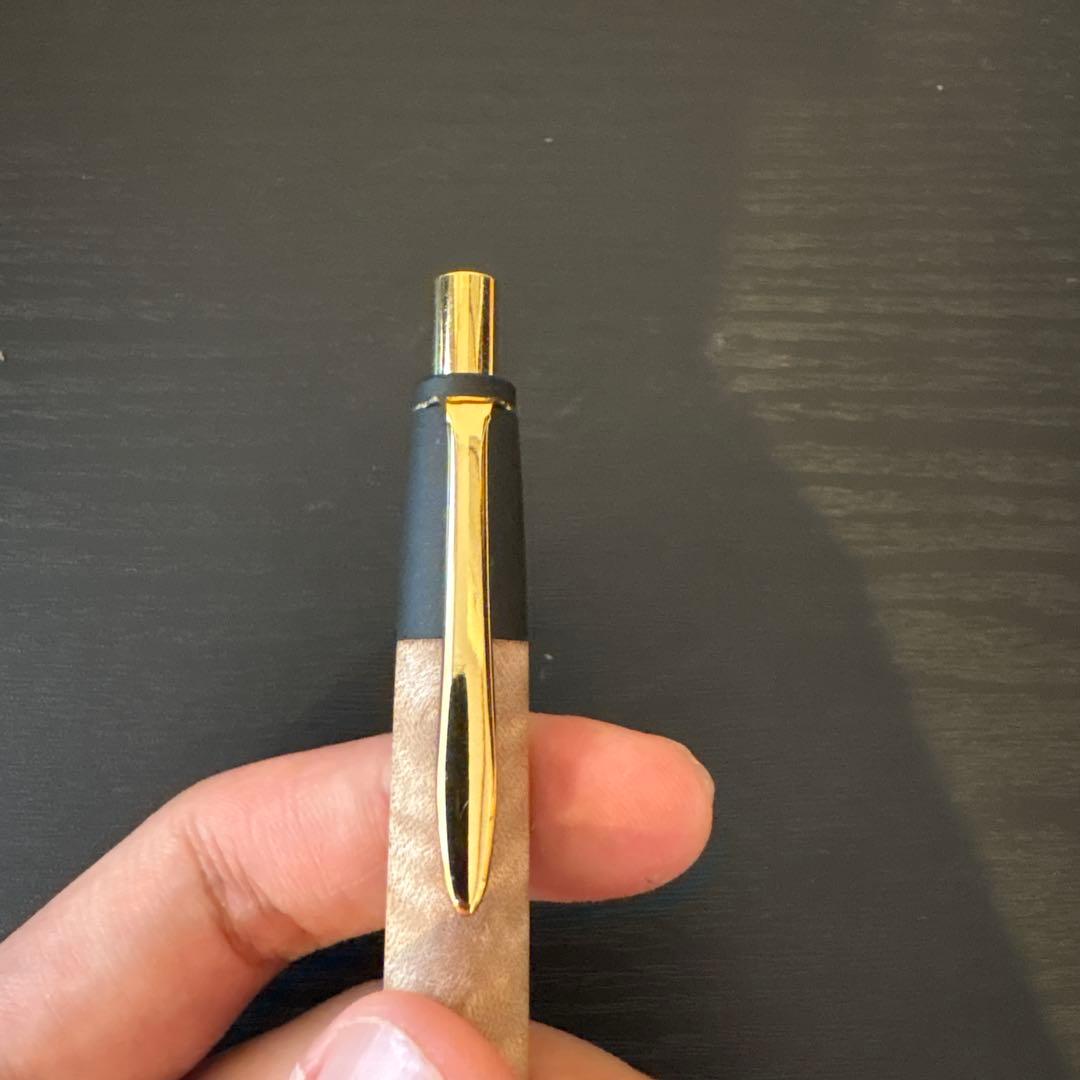 S*4様 野原工芸　シャープペンシル　栃杢　0.5