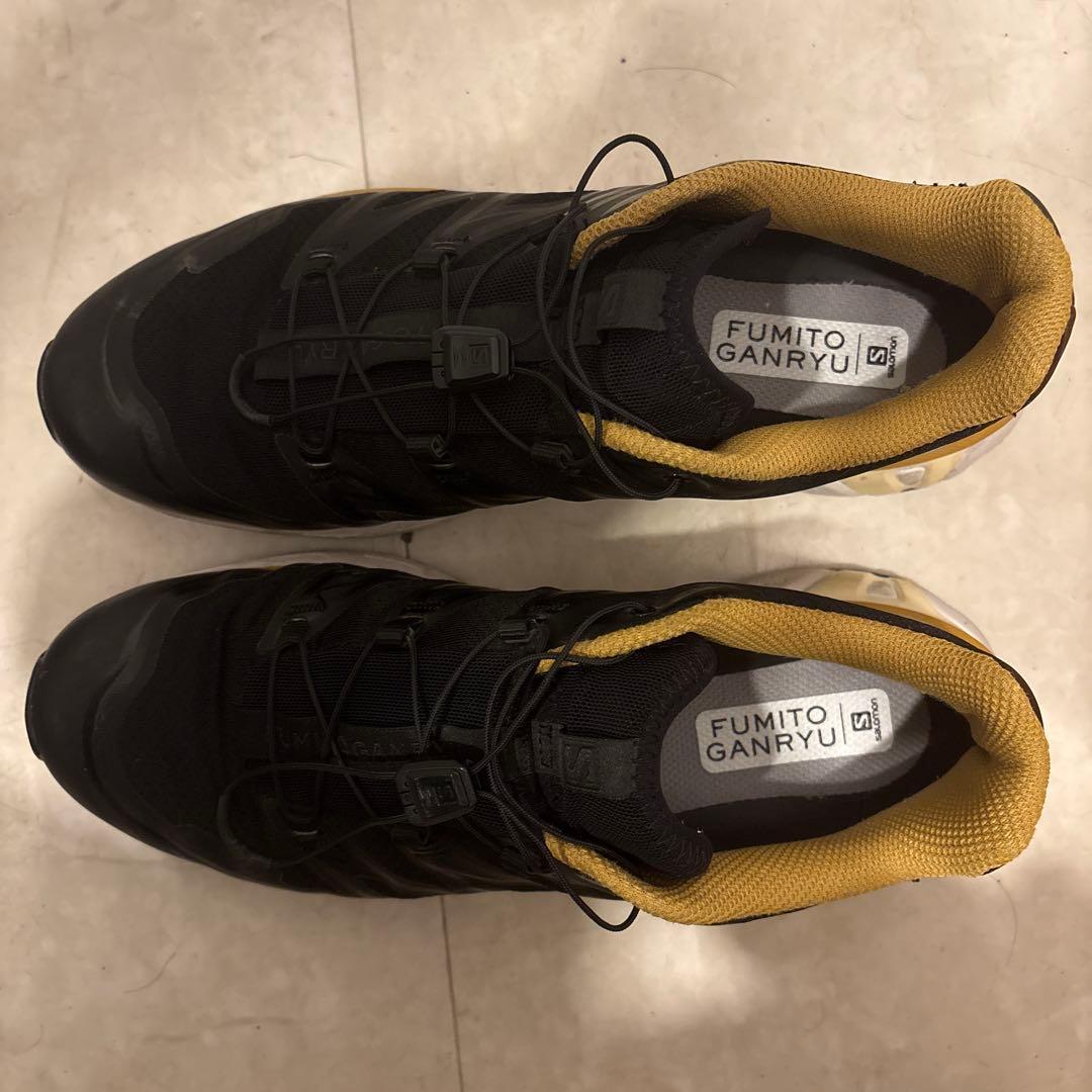 SALOMON XT6 フミトガンリュウ コラボ 27cm 箱付き 黒スニーカー