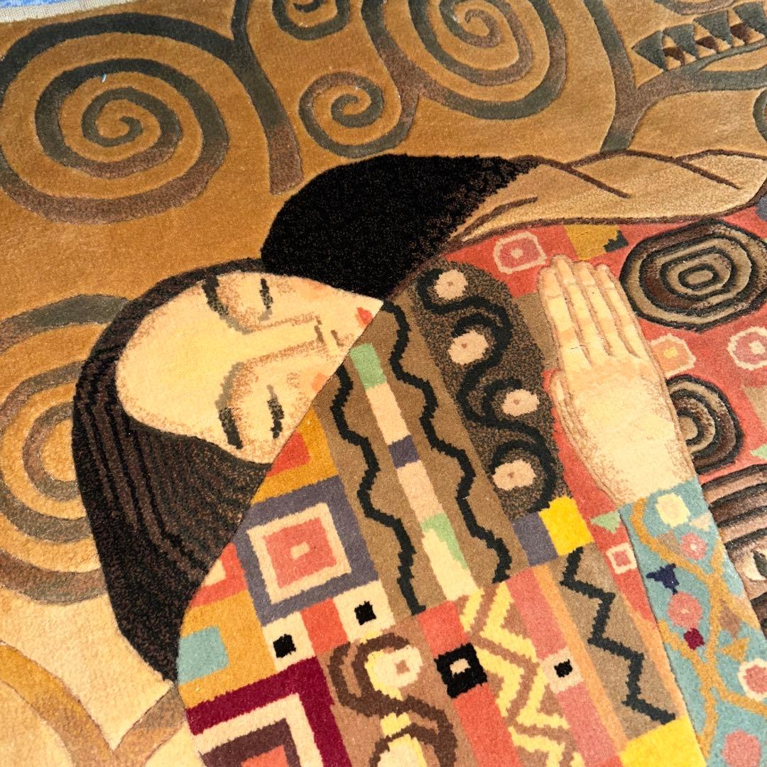 クリムト 接吻 タペストリー 大判