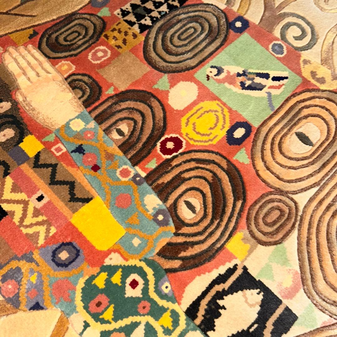 クリムト 接吻 タペストリー 大判