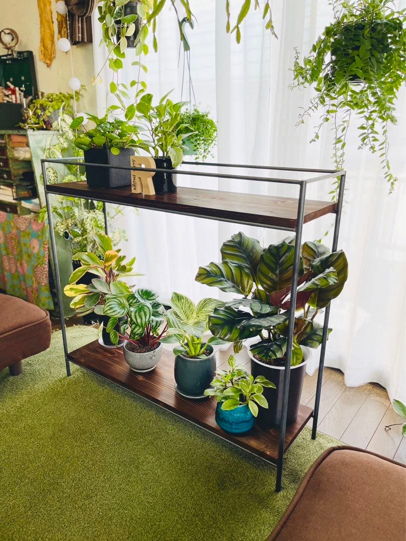 ラック　シェルフ　アイアン家具　オーダーメイド　ハンドメイド　男前家具