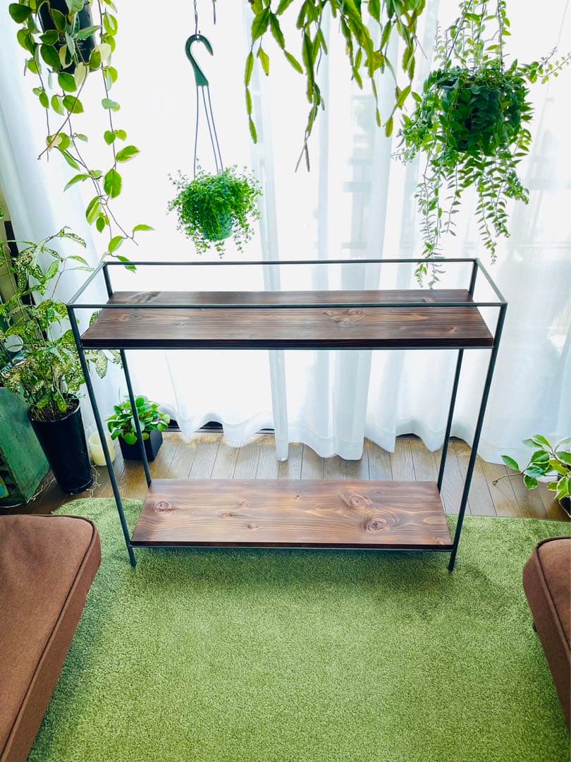 ラック　シェルフ　アイアン家具　オーダーメイド　ハンドメイド　男前家具