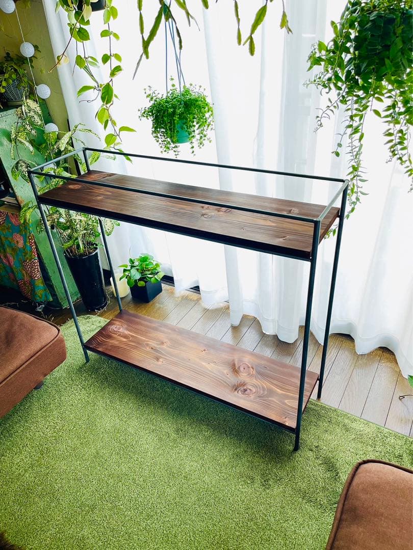 ラック　シェルフ　アイアン家具　オーダーメイド　ハンドメイド　男前家具