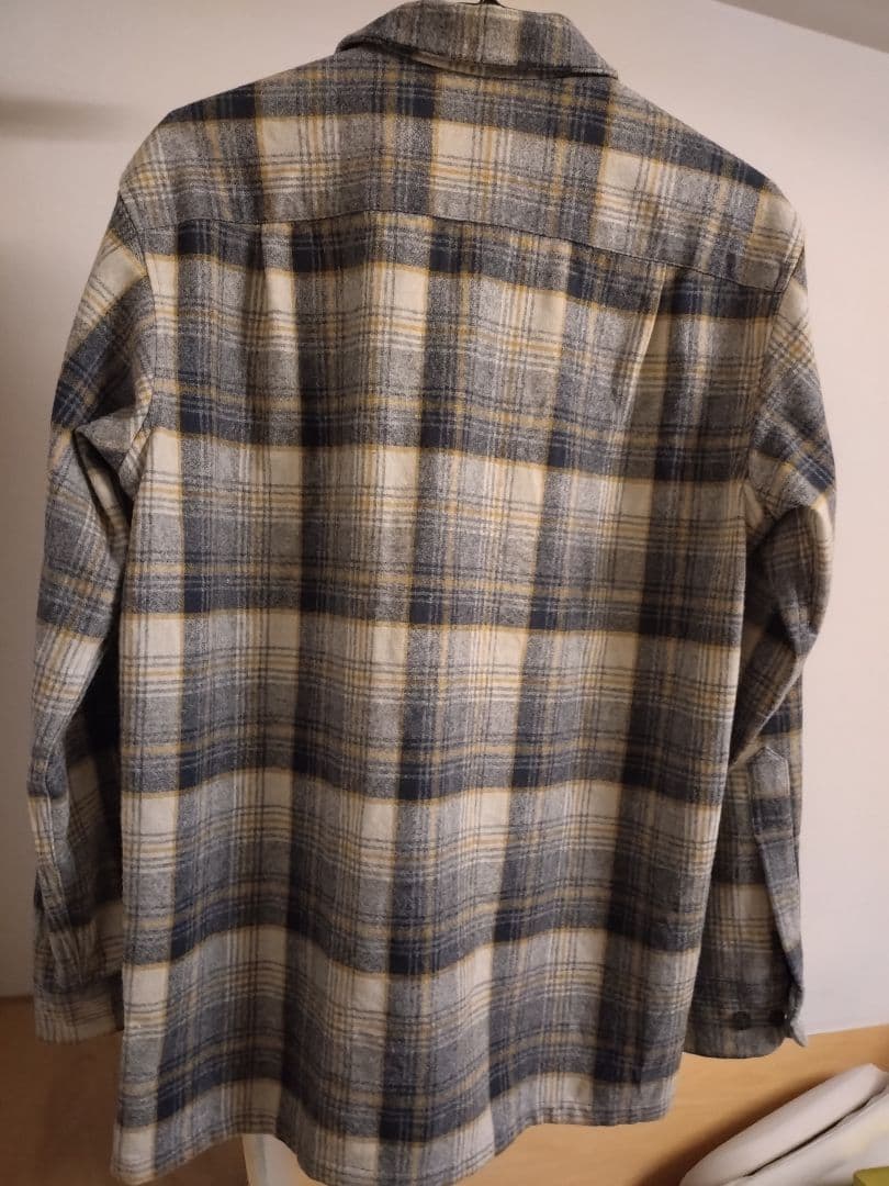 PENDLETONペンドルトン　ボードシャツ　チェックシャツ　ベージュ　アメカジ