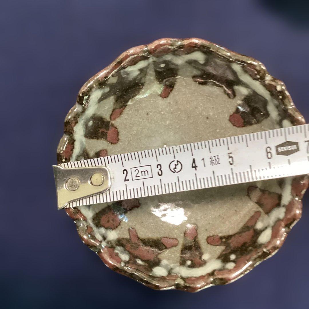 ｋｅｎｇｏｔ　　京焼乾山写雪笹少々鉢6客　黄交チ葉型小皿10客　　新品