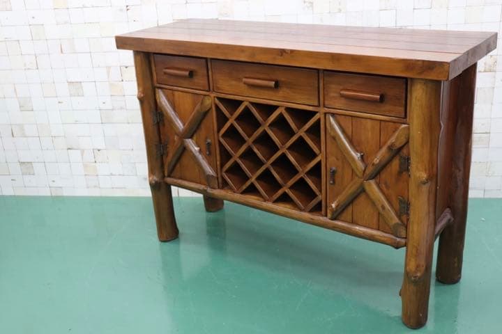 GMFN89○サイドボード リビングボード キャビネット 作業台 店舗什器 アジ