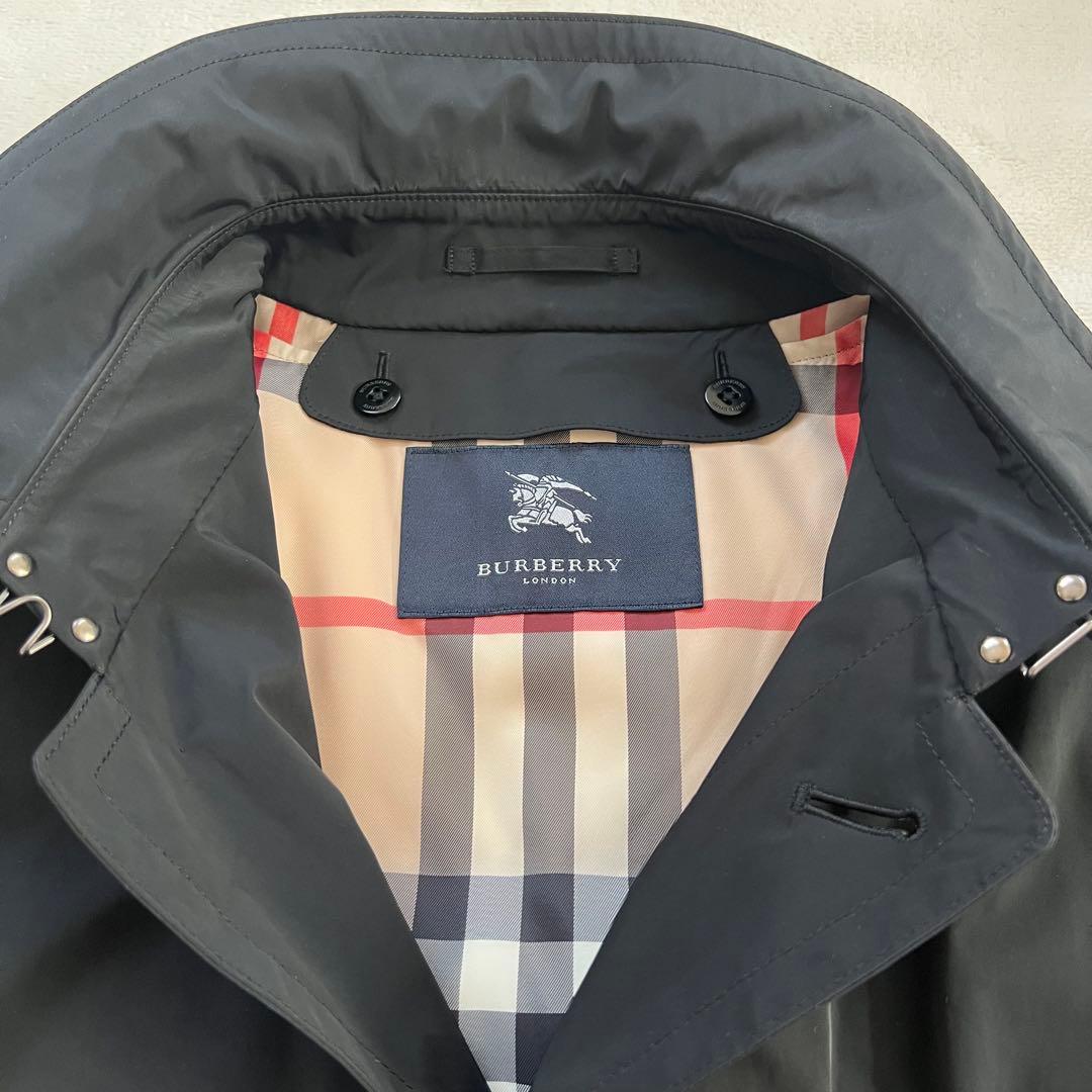 極美品BURBERRY LONDON ステンカラーコート ダウンライナー XL