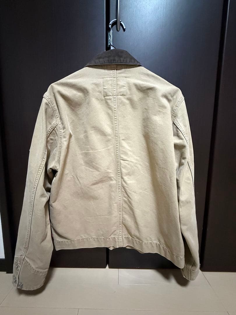 Levi's ベージュ ワークジャケット Mサイズ値下げ可能⭕️