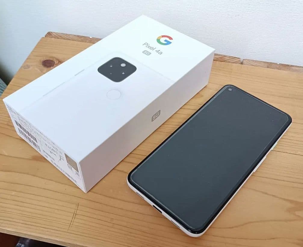 Google Pixel 4a(5g) ホワイト 本体 128GB simフリー