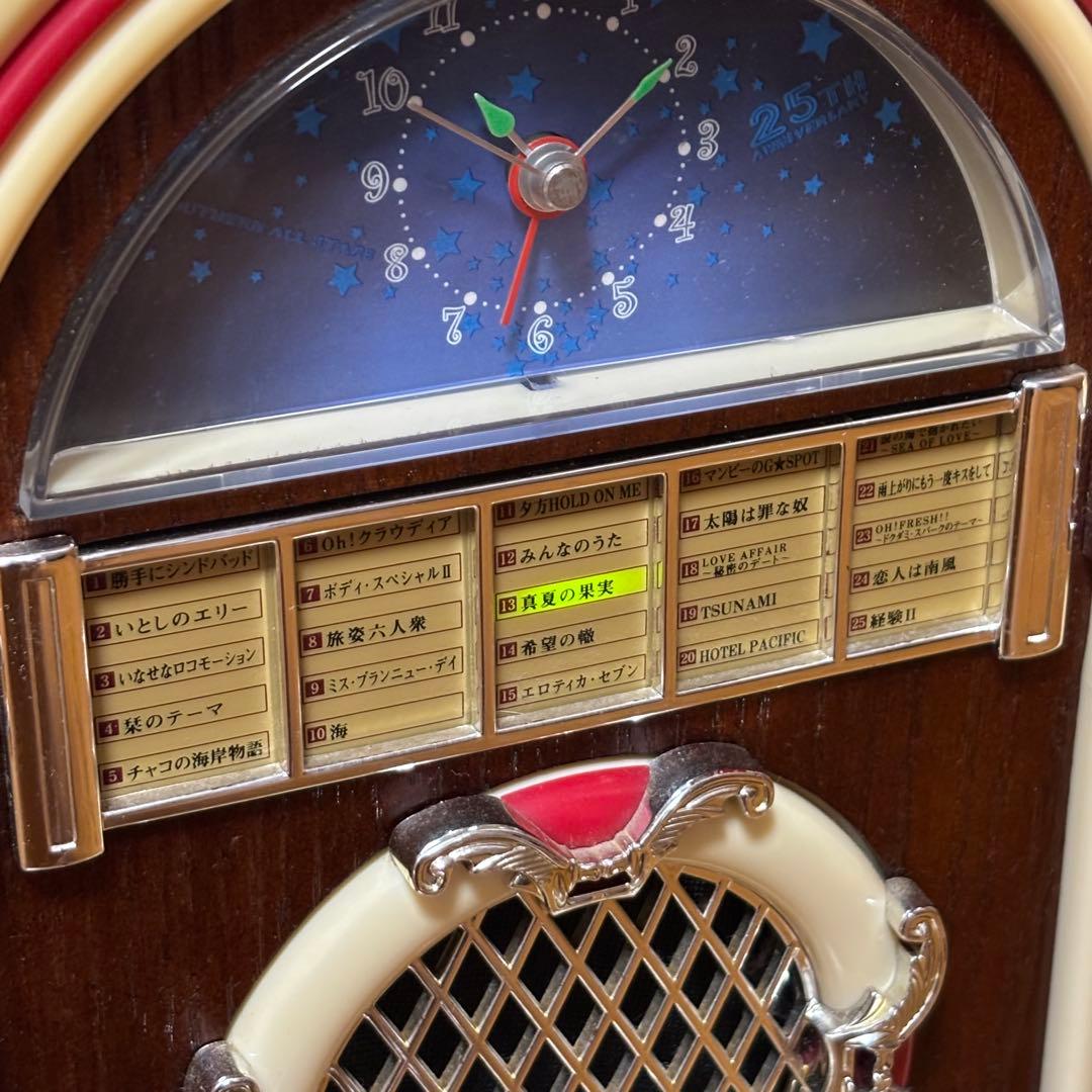 サザンオールスターズ25周年　メロディ目覚まし時計　桑田佳祐　からくり　訳あり