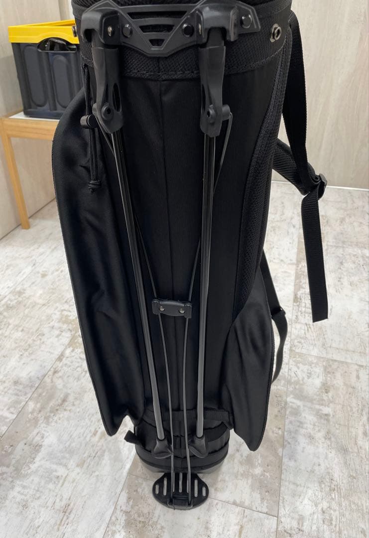 OAKLEY ブラック ゴルフバッグ スタンド式　練習場にて4回使用