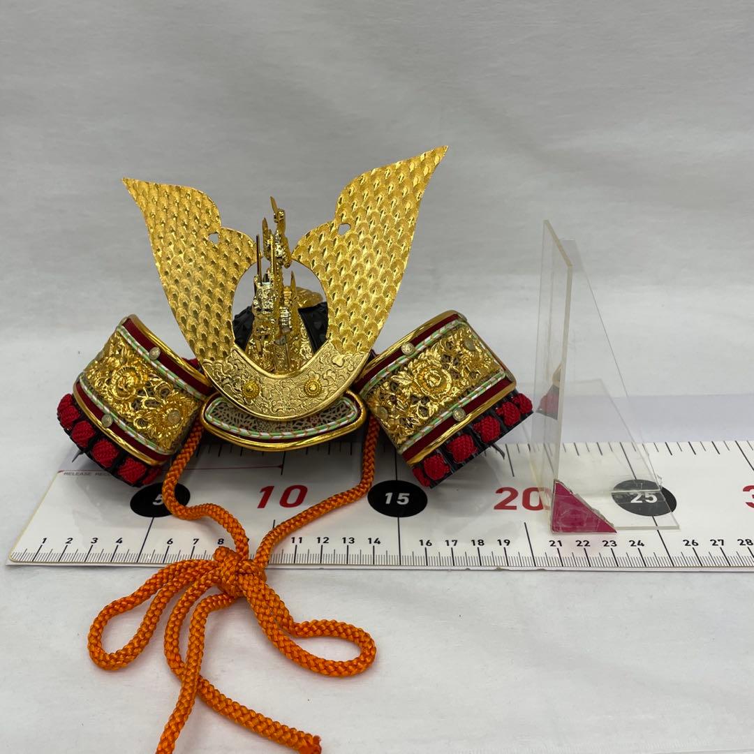 室内吊るし　ちりめん鯉のぼりと出世さ出世兜付き