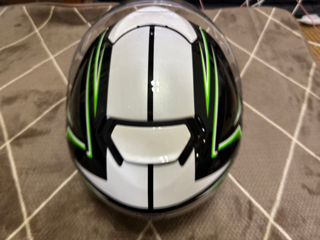 SHOEI フルフェイスヘルメット ホワイト・ブラック・グリーン