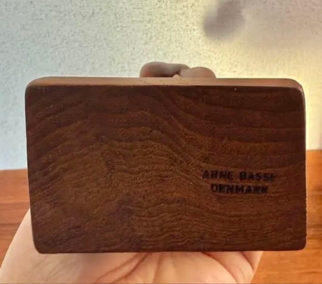 60s Arne Basse オブジェ ガゼル 女性 デンマーク チーク材 北欧