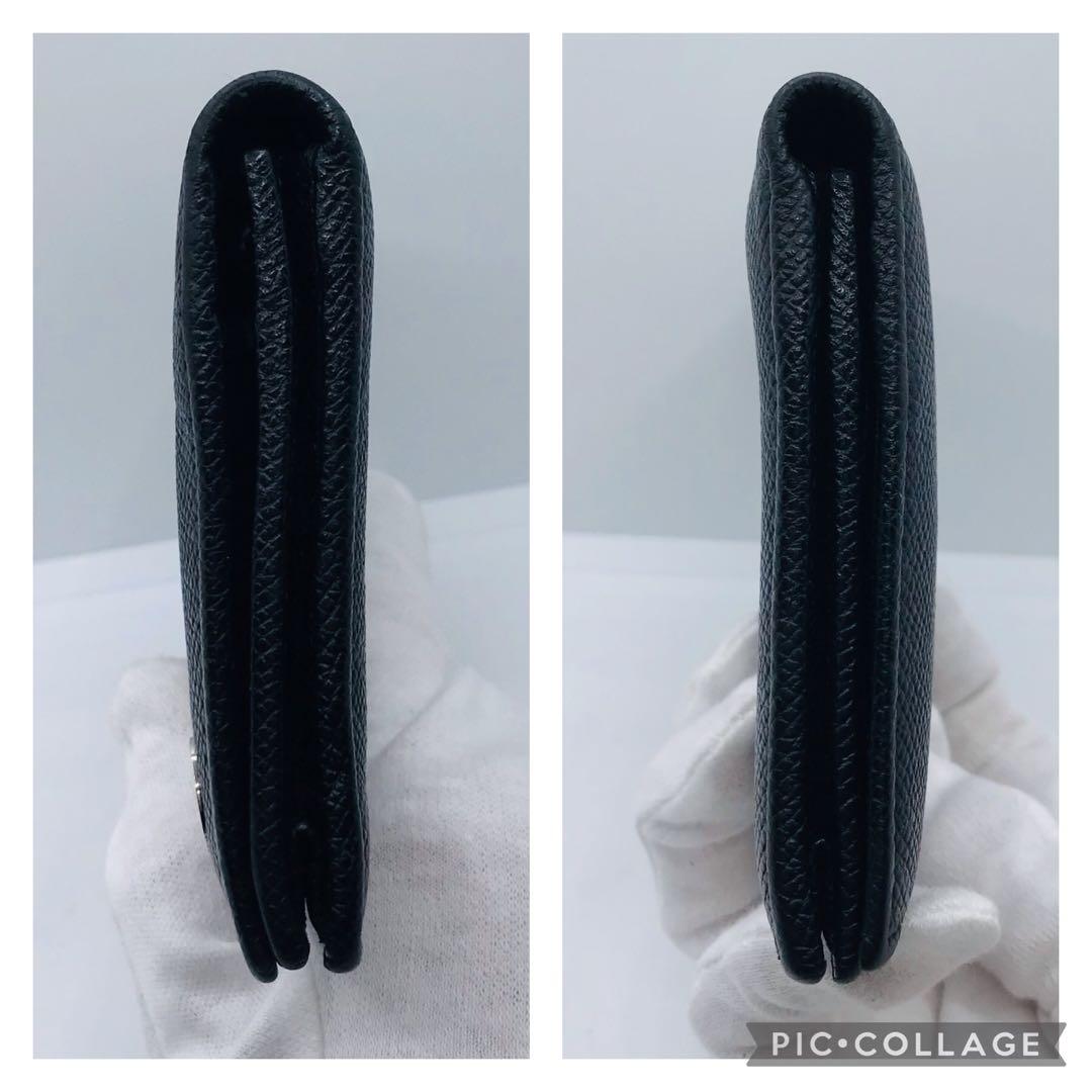 最新 現行品✨BVLGALI ビーゼロワン 長財布 RFIDタグ搭載 ブラック