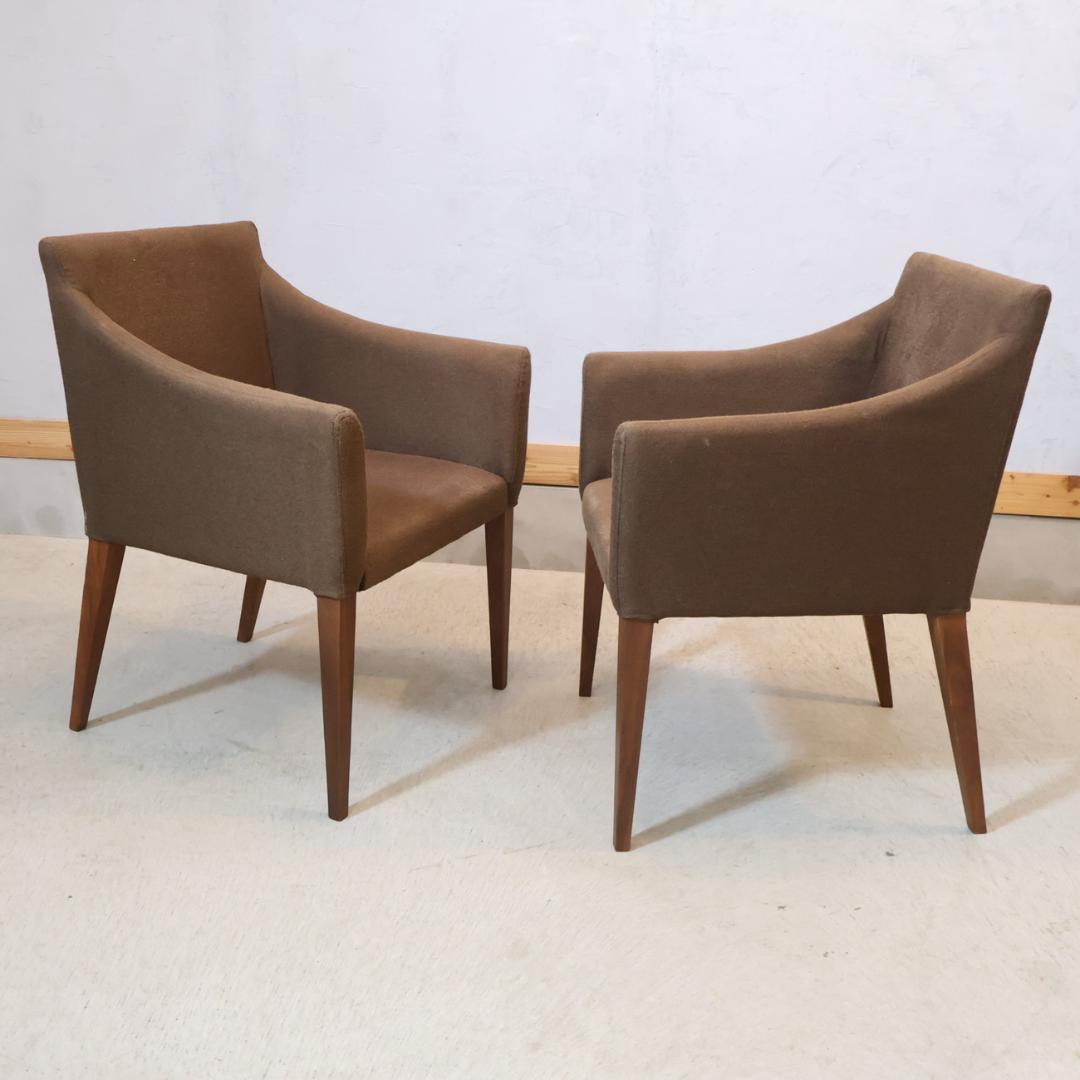 ACTUS アクタス ファイン ダイニングチェア ウォールナット材 アームチェア