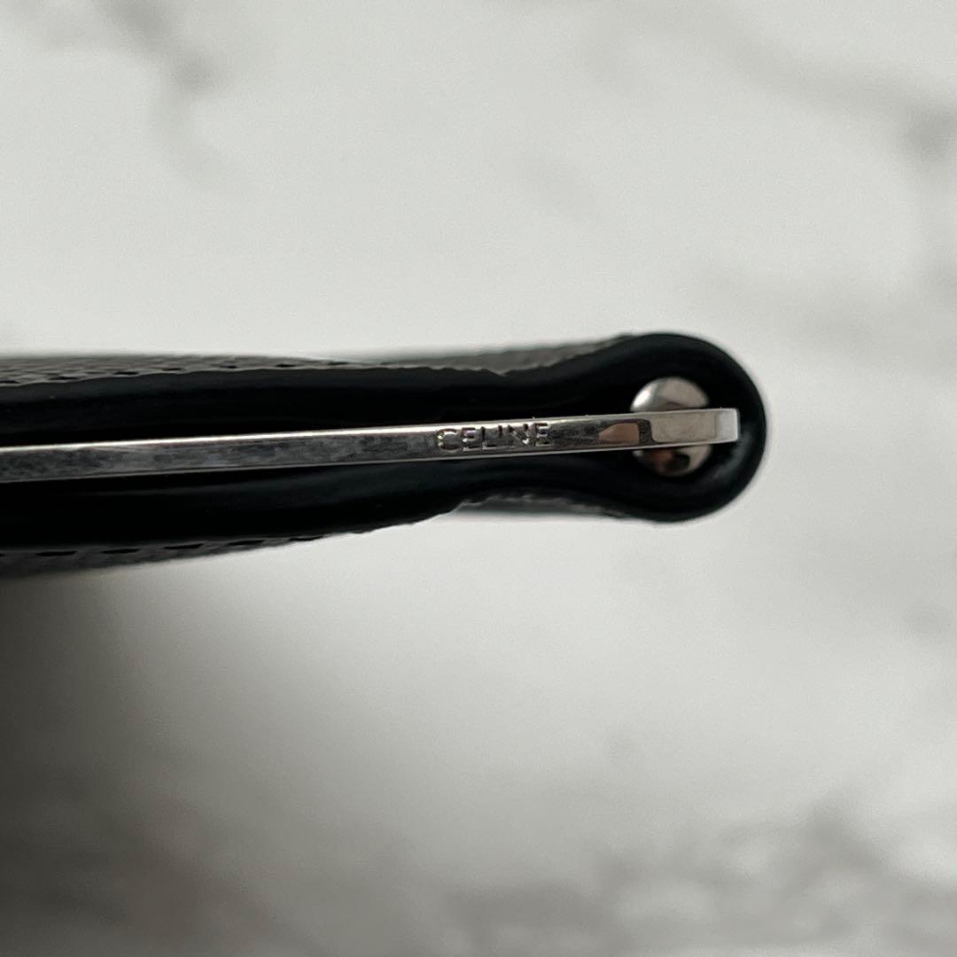 セリーヌ ビルクリップウォレット マネークリップ 現行品 ブラック