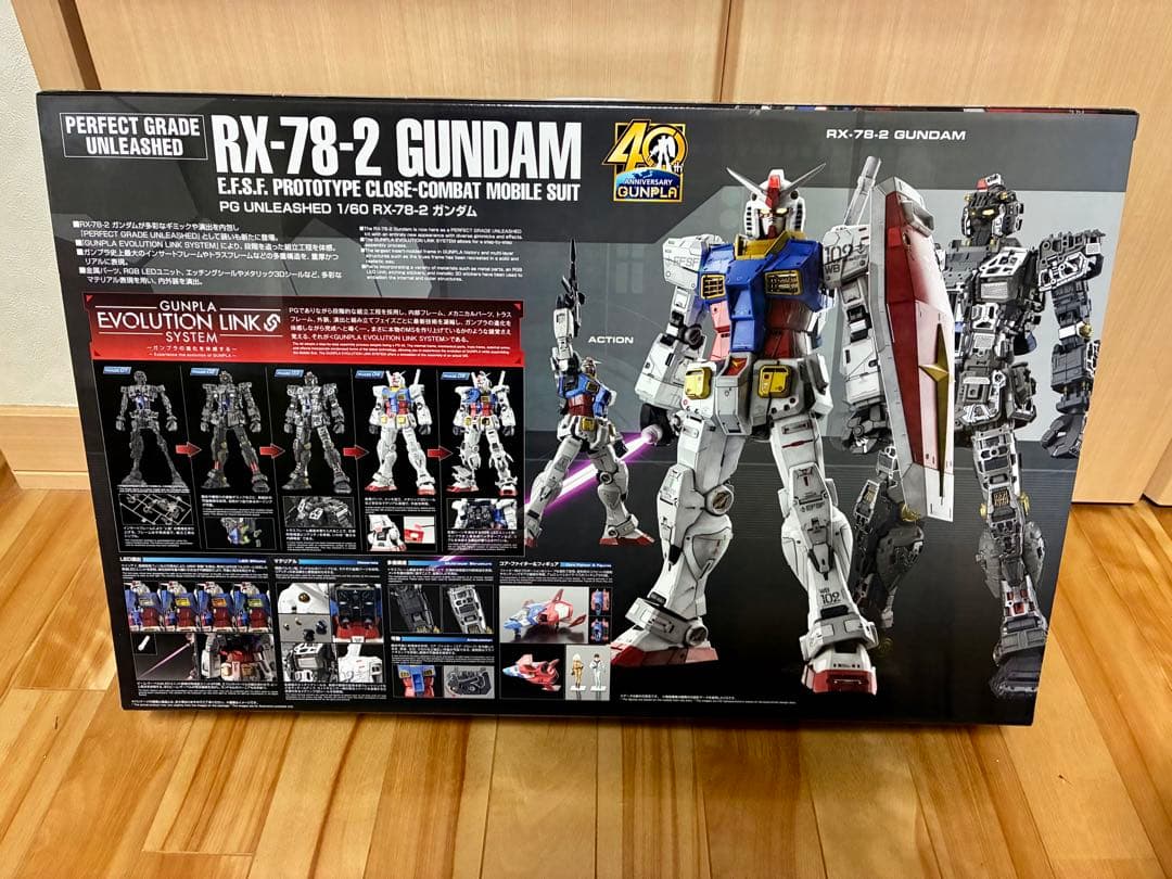 PG UNLEASHED 1/60 RX-78-2 ガンダム プラモデル