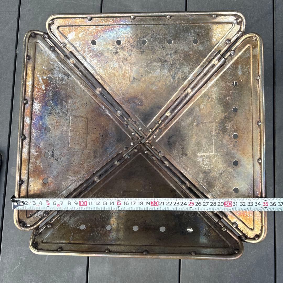 瀧波川 権左衛門之助也 　  peak 焚き火台M