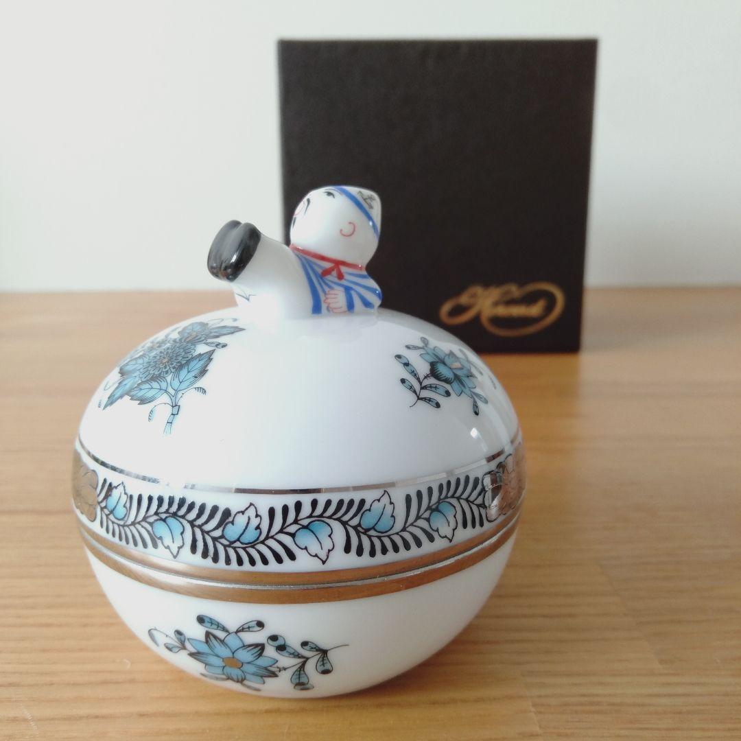 最終価格　ヘレンド　マンダリン　丸ボンボン　ボンボニエール　箱あり