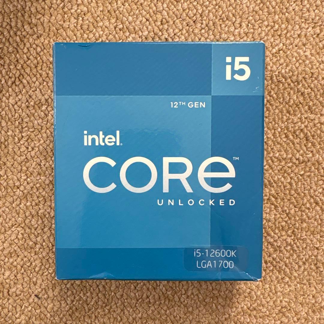 CPU Intel Core i5-12600K 12th Gen CPU