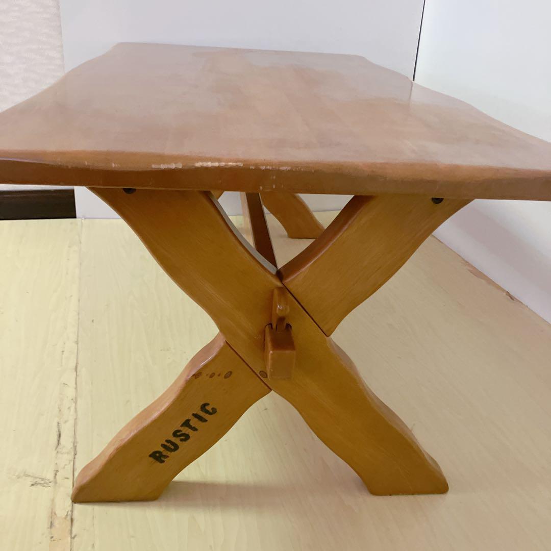 karimoku RUSTIC 木製テーブル　ローテーブル　ダイニングテーブル