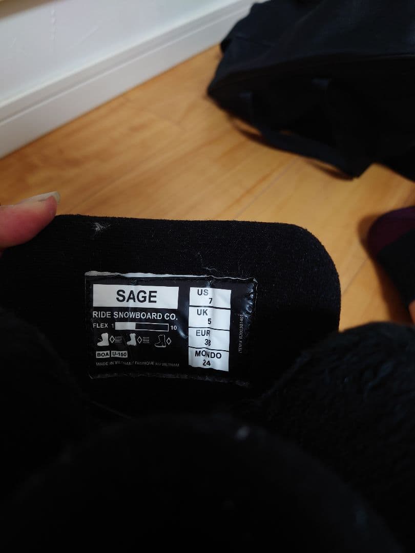 RIDE SAGE スノーボードブーツ BOA 24cm